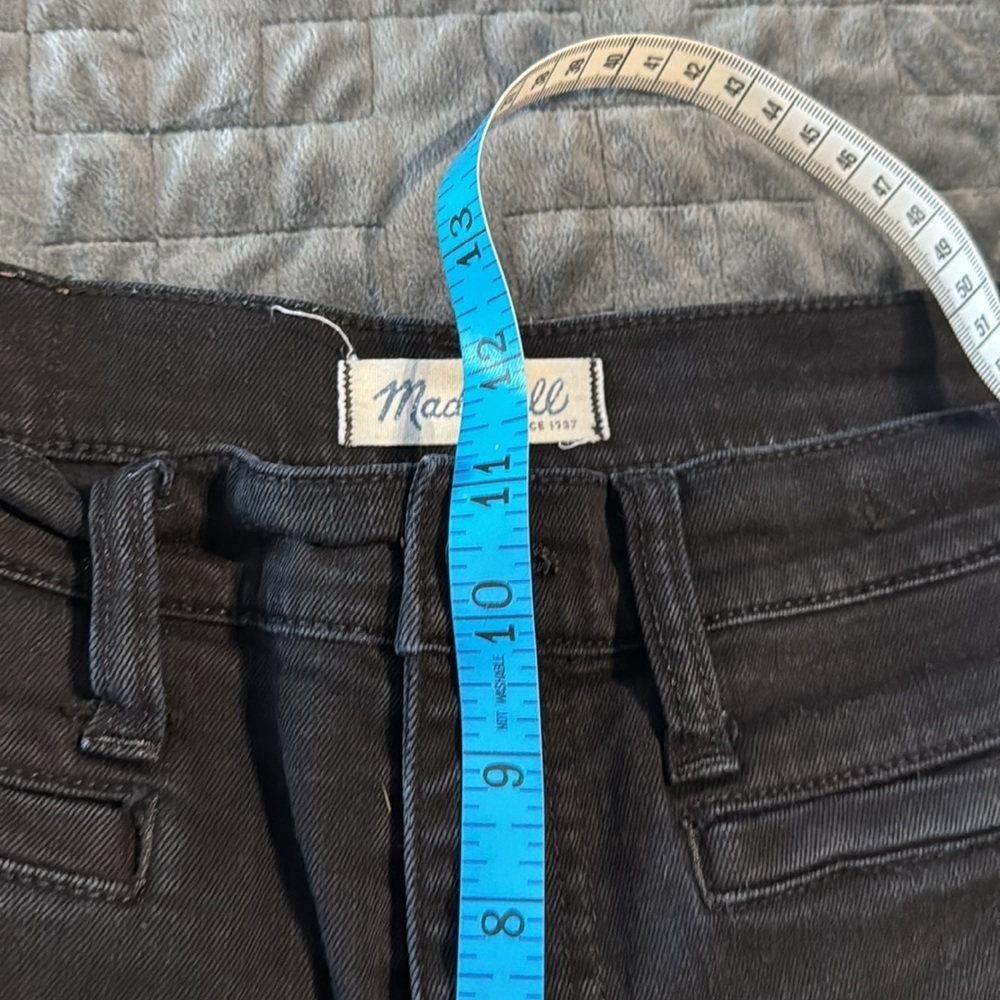 Madewell Womans Trendy Black Fleamarket Flare Jean - Picture 10 of 12